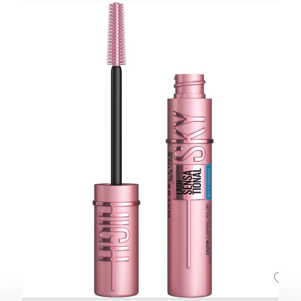 MAYBELLINE SKY HIGH LASH SENSATIONAL MASCARA - NWOB BLACKEST BLACK